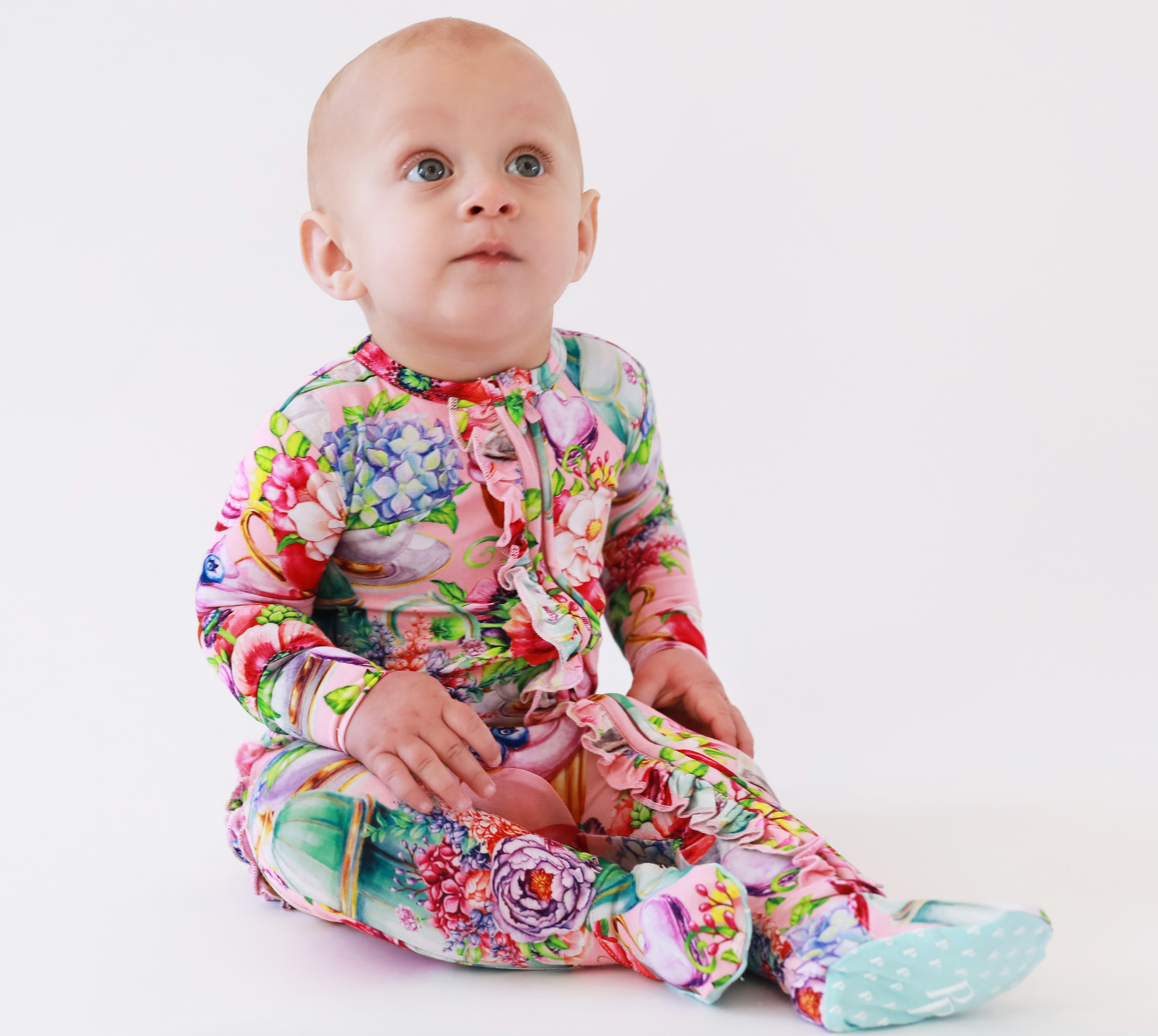 Elizabeth Zippered Footie